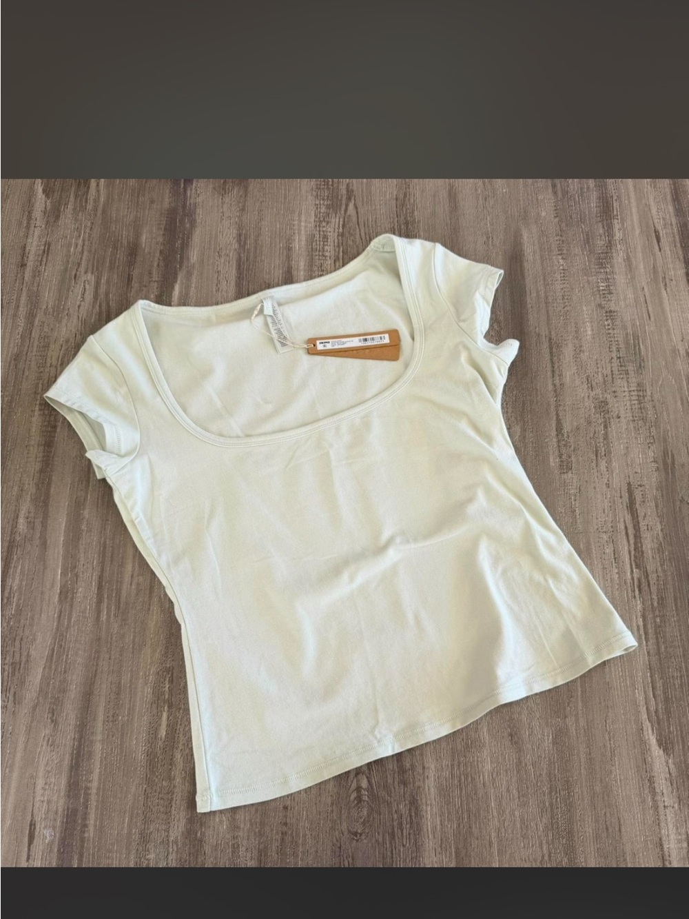 SKIMS Cotton Jersey Scoop Neck Shirt